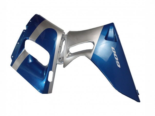 Großhandel Kawasaki ZZR600 Motorrad Verkleidung 1998-2003 - Blau Silber Schwarz