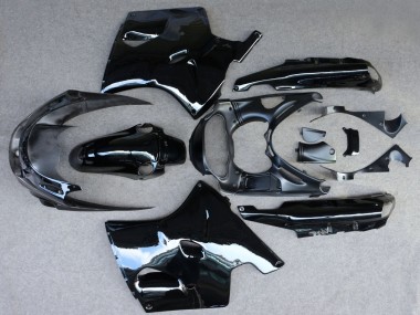 Großhandel Kawasaki ZZR1100 Motorrad Verkleidung 1993-2003 - Glanzendes Schwarz