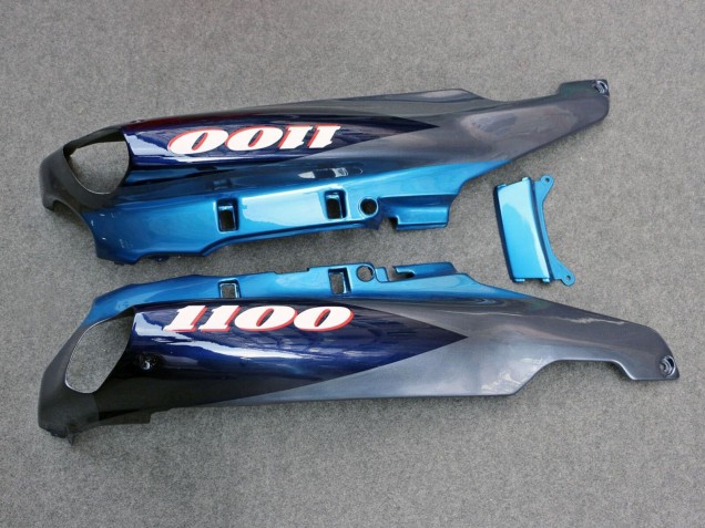 Großhandel Kawasaki ZZR1100 Motorrad Verkleidung 1993-2003 - Glanzendes Blau Grau