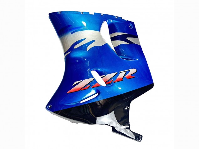 Großhandel Kawasaki ZZR1100 Motorrad Verkleidung 1993-2003 - Blau Silber Schwarz
