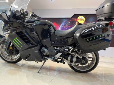 Großhandel Kawasaki GTR1400/ZG1400 Motorrad Verkleidung 2007-2009 - Schwarz Monster