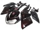 Großhandel Kawasaki GTR1400/ZG1400 Motorrad Verkleidung 2007-2009 - Kastanienbraun Rot Schwarz