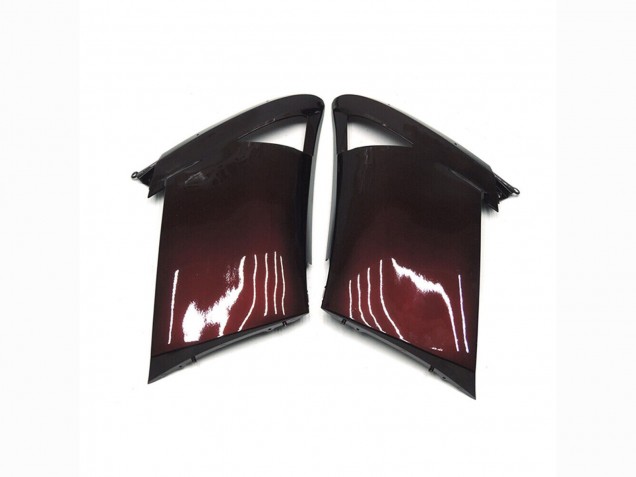 Großhandel Kawasaki GTR1400/ZG1400 Motorrad Verkleidung 2007-2009 - Kastanienbraun Rot Schwarz