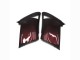 Großhandel Kawasaki GTR1400/ZG1400 Motorrad Verkleidung 2007-2009 - Kastanienbraun Rot Schwarz