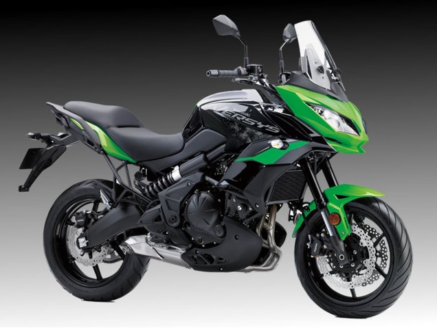 Großhandel Kawasaki Versys 650 Motorrad Verkleidung 2015-2021 - Grun Schwarz VERSYS
