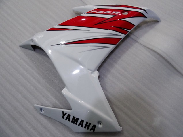 Großhandel Yamaha FZ6R Motorrad Verkleidung 2009-2015 - Weiss Rot Schwarz