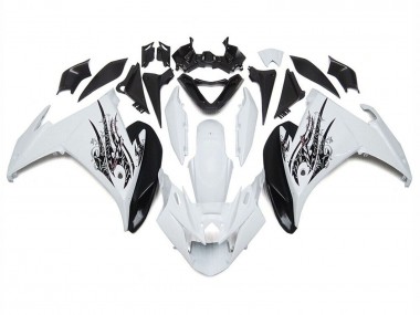 Großhandel Yamaha FZ6R Motorrad Verkleidung 2009-2015 - Weiss Schwarz