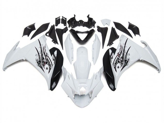 Großhandel Yamaha FZ6R Motorrad Verkleidung 2009-2015 - Weiss Schwarz