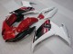 Großhandel Yamaha FZ6R Motorrad Verkleidung 2009-2015 - Rot Weiss Schwarz 6