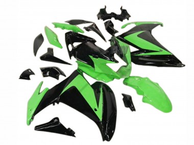 Großhandel Yamaha FZ6R Motorrad Verkleidung 2009-2015 - Glanzendes Schwarz Grun