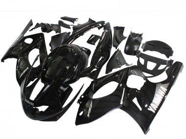 Großhandel Yamaha YZF600R Thundercat Motorrad Verkleidung 1996-2007 - Glanzendes Schwarz