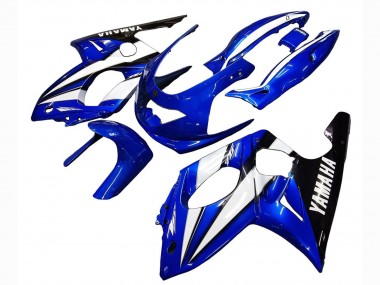 Großhandel Yamaha YZF600R Thundercat Motorrad Verkleidung 1996-2007 - Blau Weiss Schwarz