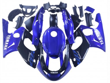 Großhandel Yamaha YZF600R Thundercat Motorrad Verkleidung 1996-2007 - Blau Glanzendes Schwarz