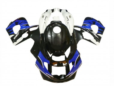 Großhandel Yamaha YZF600R Thundercat Motorrad Verkleidung 1996-2007 - Glanzendes Schwarz Blau Weiss
