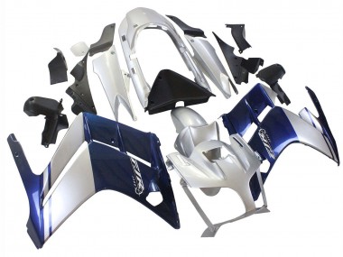 Großhandel Yamaha FJR1300 Motorrad Verkleidung 2001-2006 - Dunkel Blau Silber