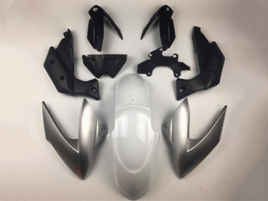 Großhandel Yamaha XJ6 Motorrad Verkleidung 2009-2012 - Weiss Silber
