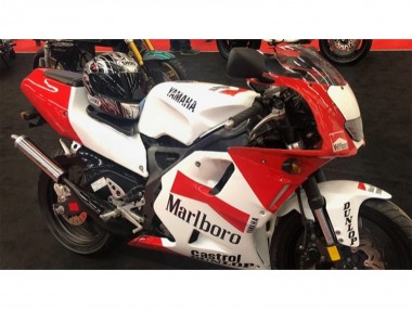 Großhandel Yamaha TZR250 3XV Motorrad Verkleidung 1991-1994 - Weiss Rot Marlboro Castrol Dunlop