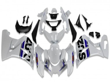 Großhandel Suzuki GSXR 1000 Motorrad Verkleidung 2017-2024 - Weiss Blau Schwarz