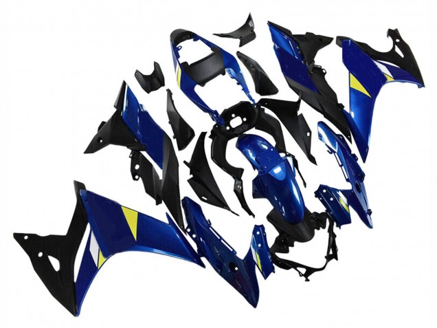 Großhandel Suzuki GSX250R Motorrad Verkleidung 2017-2020 - Blau Gelb Schwarz