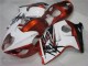 Großhandel Suzuki GSXR 1300 Hayabusa Motorrad Verkleidung 1996-2007 - Weiss Orange Schwarz