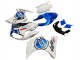 Großhandel Suzuki SV650 Motorrad Verkleidung 2003-2013 - Weiss Blau Lucky Strike Motul