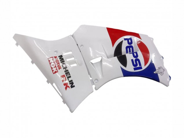 Großhandel Suzuki RG400 RG500 RG400/500 Motorrad Verkleidung 1984-1987 - Weiss Rot Blau Gelb Motul Michelin Pepsi