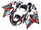 Großhandel Aprilia RSV1000 Motorrad Verkleidung 2003-2006 - Schwarz Rot