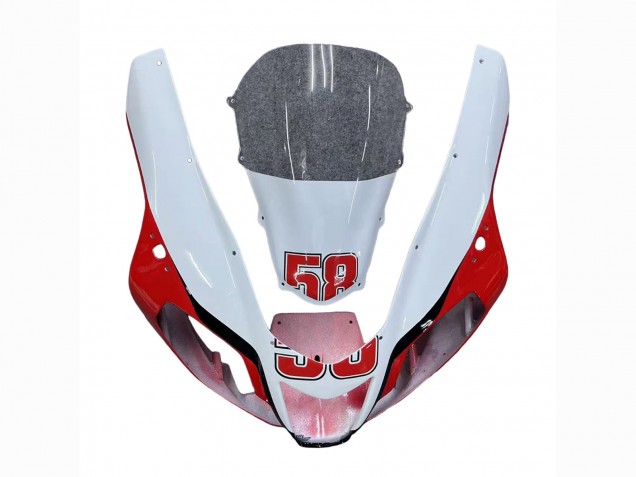 Großhandel Aprilia RSV1000 Motorrad Verkleidung 2003-2006 - Weiss Rot Schwarz Gelb 58