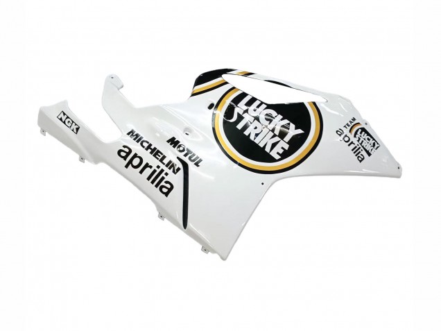 Großhandel Aprilia RSV1000 Motorrad Verkleidung 2003-2006 - Weiss Schwarz Lucky Strike Motul Michelin