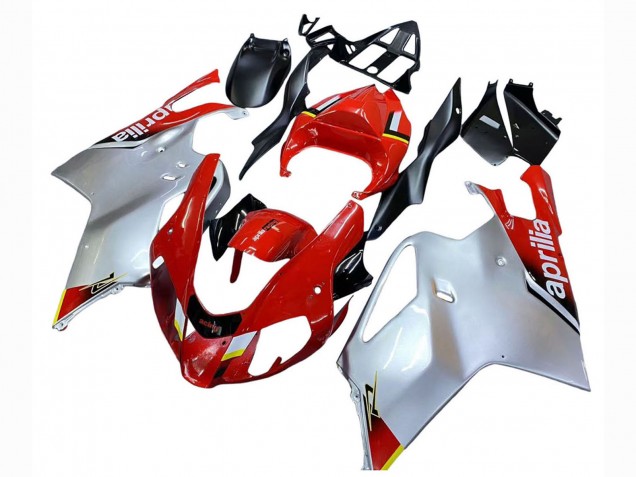 Großhandel Aprilia RSV1000 Motorrad Verkleidung 2003-2006 - Weiss Rot Schwarz