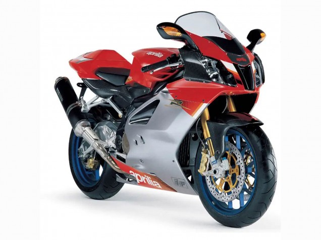 Großhandel Aprilia RSV1000 Motorrad Verkleidung 2003-2006 - Weiss Rot Schwarz