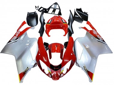 Großhandel Aprilia RSV1000 Motorrad Verkleidung 2003-2006 - Weiss Rot Schwarz