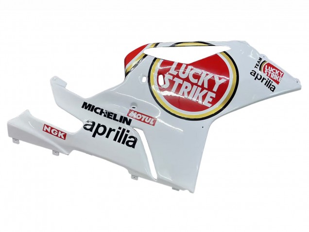 Großhandel Aprilia RSV1000 Motorrad Verkleidung 2003-2006 - Weiss Rot Lucky Strike Motul 34