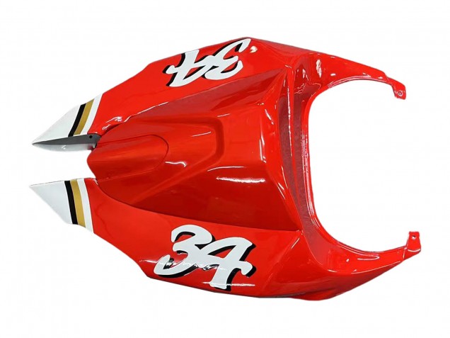 Großhandel Aprilia RSV1000 Motorrad Verkleidung 2003-2006 - Weiss Rot Lucky Strike Motul 34