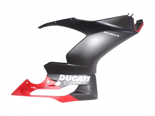 Großhandel Ducati Panigale V2 Motorrad Verkleidung 2020-2024 - Rot Matt Schwarz Corse