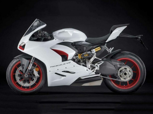 Großhandel Ducati Panigale V2 Motorrad Verkleidung 2020-2024 - Weiss Rot Matt Schwarz