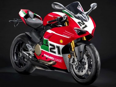 Großhandel Ducati Panigale V2 Motorrad Verkleidung 2020-2024 - Weiss Rot Grun Matt Schwarz Corse 21