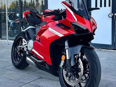 Großhandel Ducati Panigale V2 Motorrad Verkleidung 2020-2024 - Rot Weiss