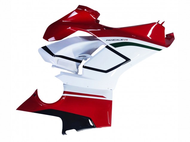 Großhandel Ducati Panigale V4 V4S Motorrad Verkleidung 2018-2019 - Weiss Rot Grun Glanzendes Schwarz