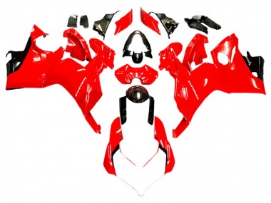 Großhandel Ducati Panigale V4 V4S Motorrad Verkleidung 2018-2019 - Weiss Rot Glanzendes Schwarz