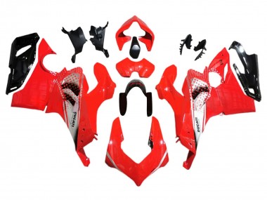 Großhandel Ducati Panigale V4 V4S Motorrad Verkleidung 2018-2019 - Silber Rot Glanzendes Schwarz