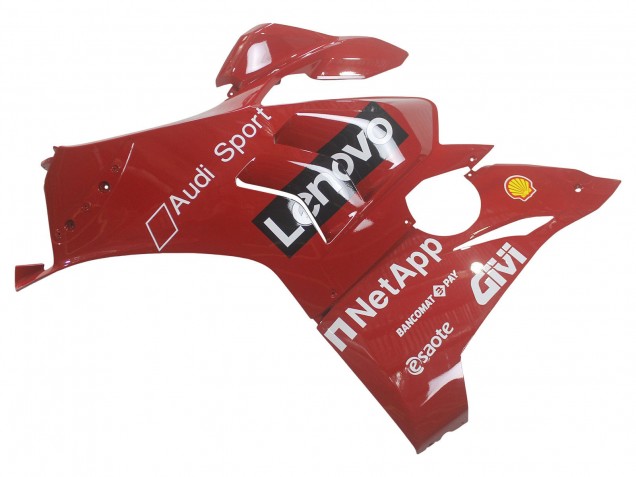 Großhandel Ducati Panigale V4 V4S Motorrad Verkleidung 2020-2021 - Rot Glanzendes Schwarz Lenovo 117