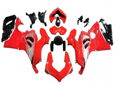 Großhandel Ducati Panigale V4 V4S Motorrad Verkleidung 2020-2021 - Rot Weiss Glanzendes Schwarz