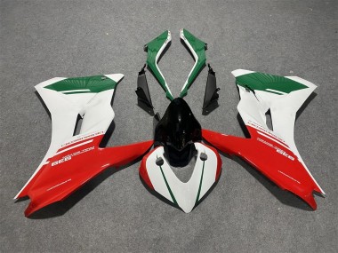 Großhandel Ducati Supersport 939/939S Motorrad Verkleidung 2017-2022 - Weiss Rot Grun