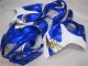 Großhandel Suzuki GSXR 1300 Hayabusa Motorrad Verkleidung 2008-2020 - Weiss Blau