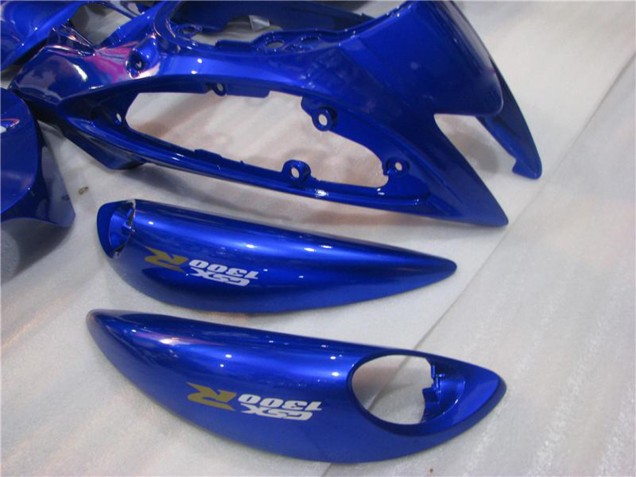 Großhandel Suzuki GSXR 1300 Hayabusa Motorrad Verkleidung 2008-2020 - Weiss Blau