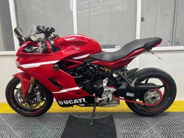 Großhandel Ducati Supersport 939/939S Motorrad Verkleidung 2017-2022 - Rot Weiss Schwarz