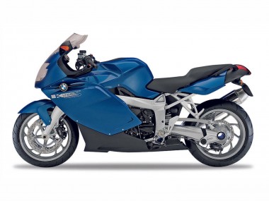 Großhandel BMW K1200S Motorrad Verkleidung 2005-2010 - Dunkel Blau Schwarz