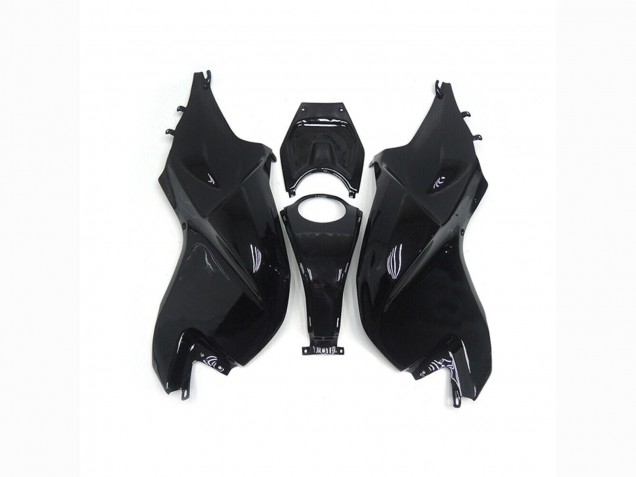 Großhandel BMW K1200S Motorrad Verkleidung 2005-2010 - Glanzendes Schwarz Matt Schwarz