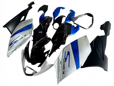 Großhandel BMW K1200S Motorrad Verkleidung 2005-2010 - Silber Blau Schwarz